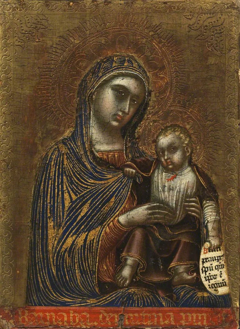 Virgem e Menino - Barnaba da Modena