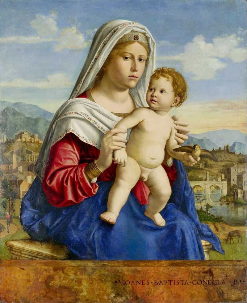 Virgem e Criança - Cima da Conegliano