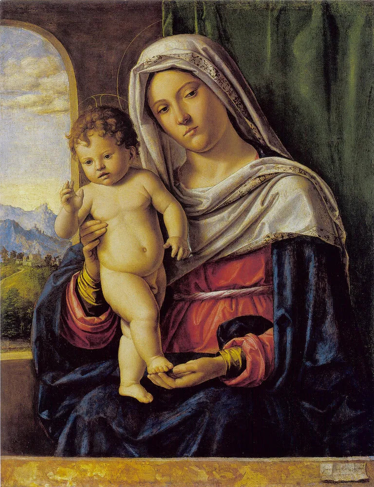 Virgem e Criança - Cima da Conegliano