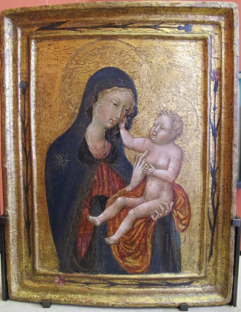 Virgem e Menino - Giovanni di Paolo