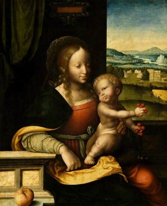Virgem e Criança - Joos van Cleve