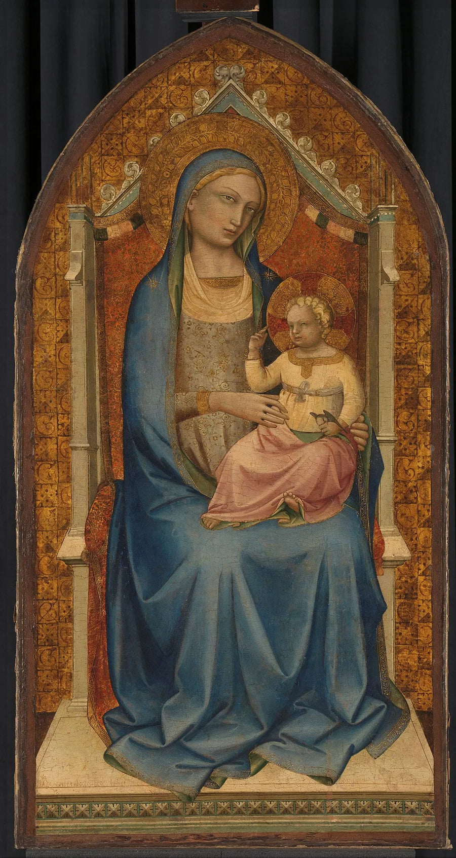 Virgem e Criança - Lorenzo Monaco