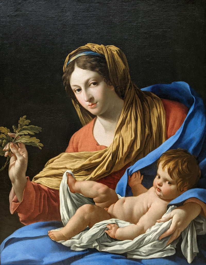 Virgem Hesselin - Simon Vouet