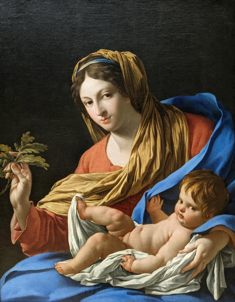 Virgem Hesselin - Simon Vouet