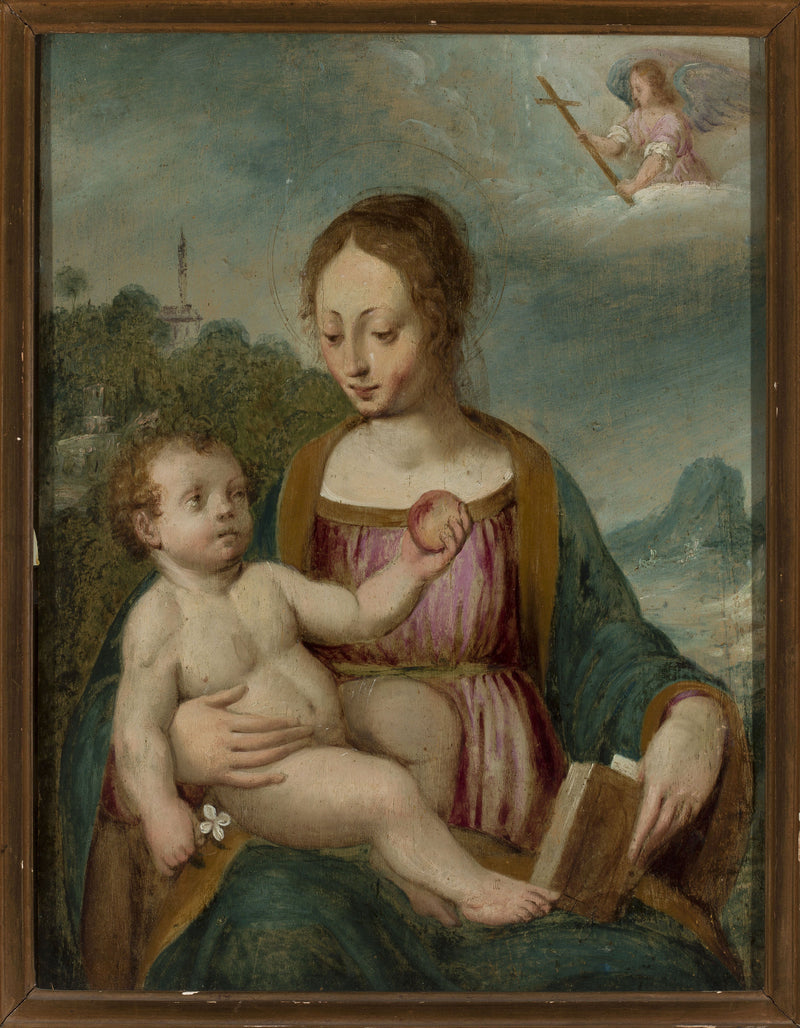 Virgem Maria com o Menino Jesus - Bernardino Luini