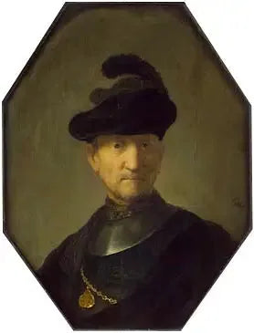 Velho soldado - Rembrandt