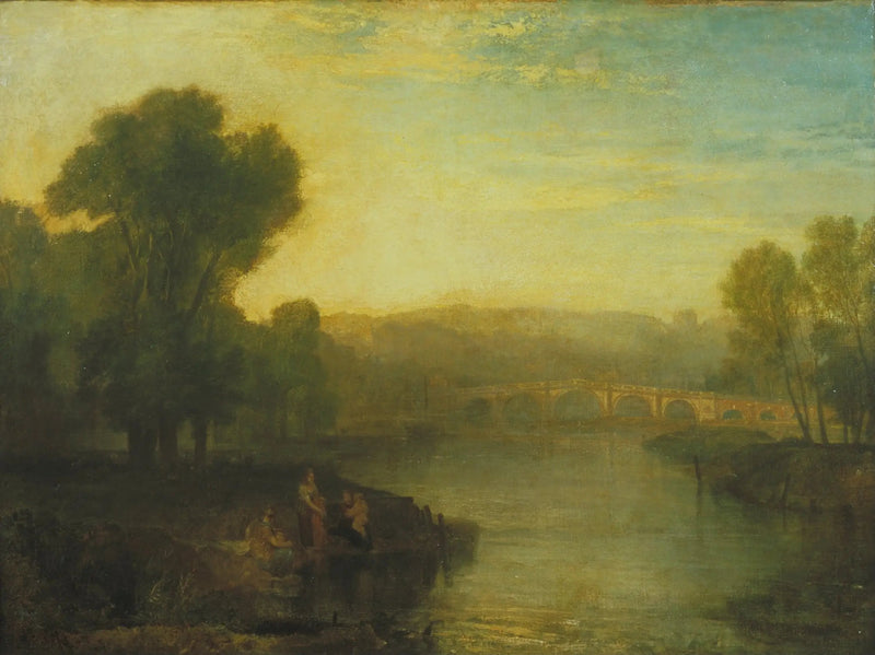 Vista de Richmond Hill e da Ponte - J. M. W. Turner