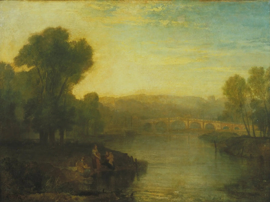 Vista de Richmond Hill e da Ponte - J. M. W. Turner