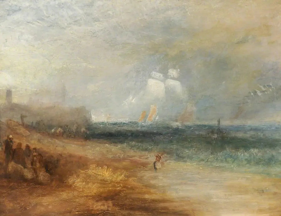 Vista da Praia em Margate - J. M. W. Turner