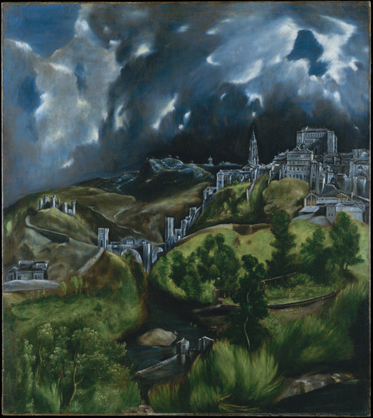 View of Toledo - El Greco - Reproductions de tableaux et peintures haut de gamme