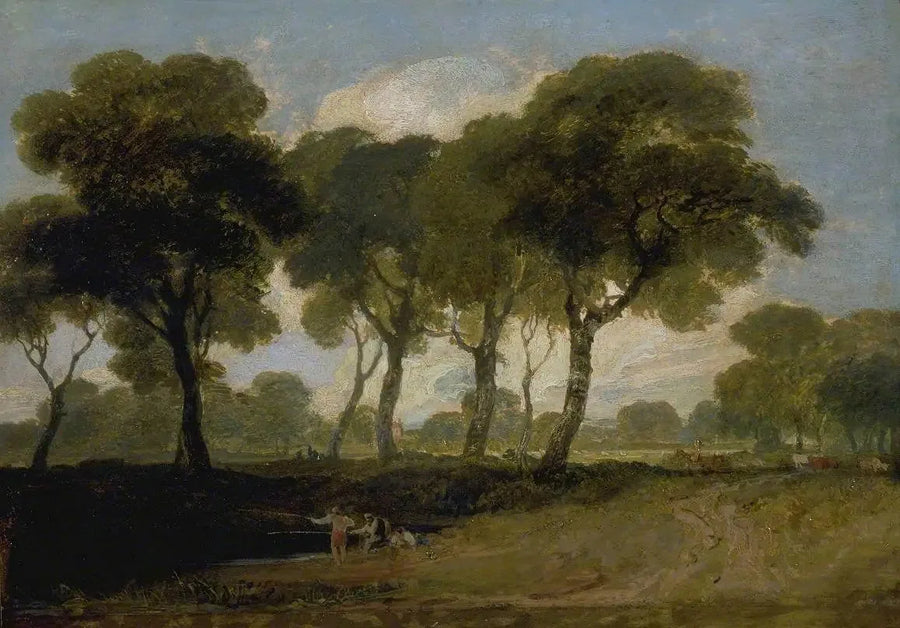 Vista no Clapham Common - J. M. W. Turner