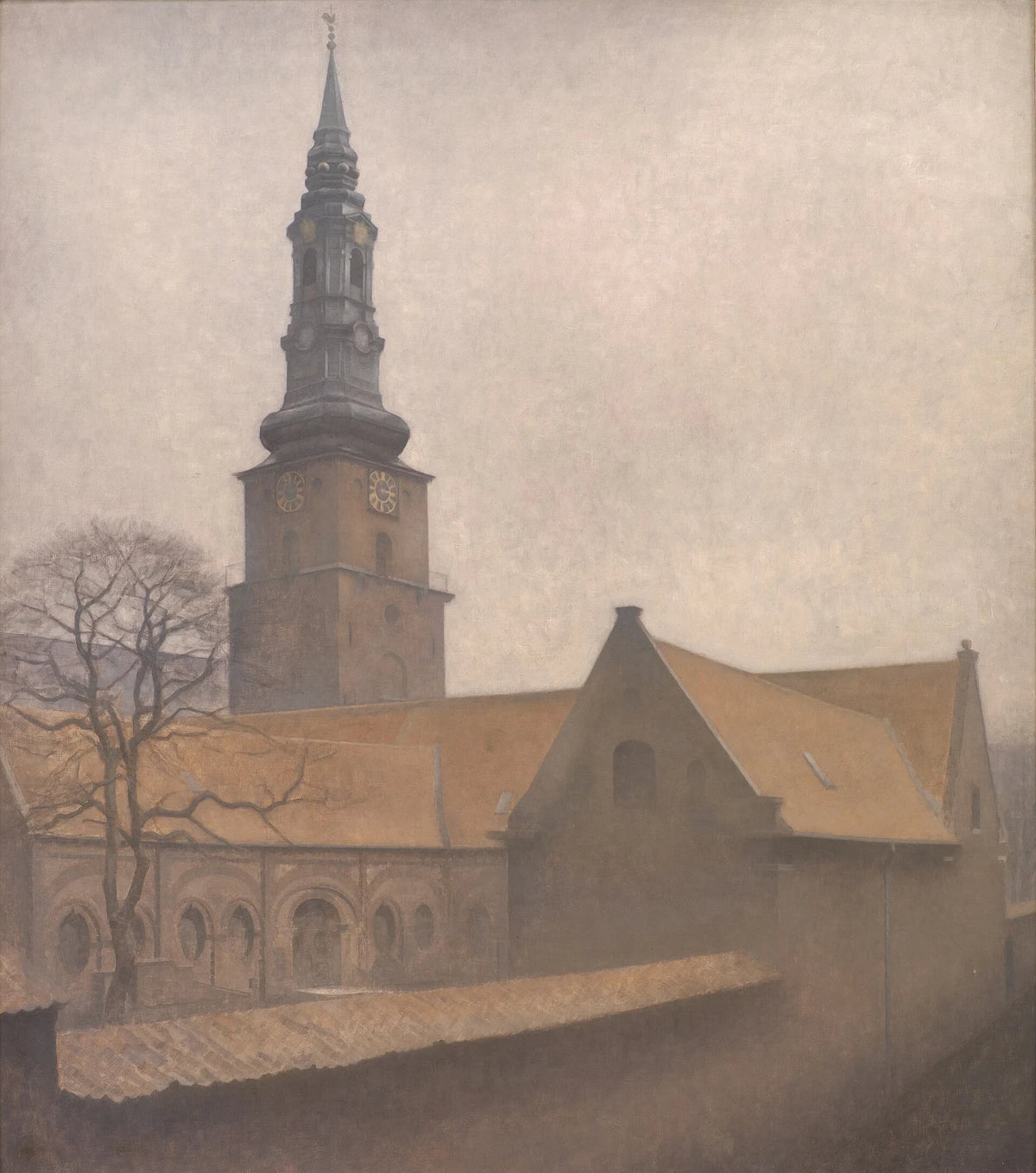 Igreja de São Pedro - Vilhelm Hammershøi