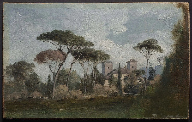 Villa Borghèse, Roma - George Inness