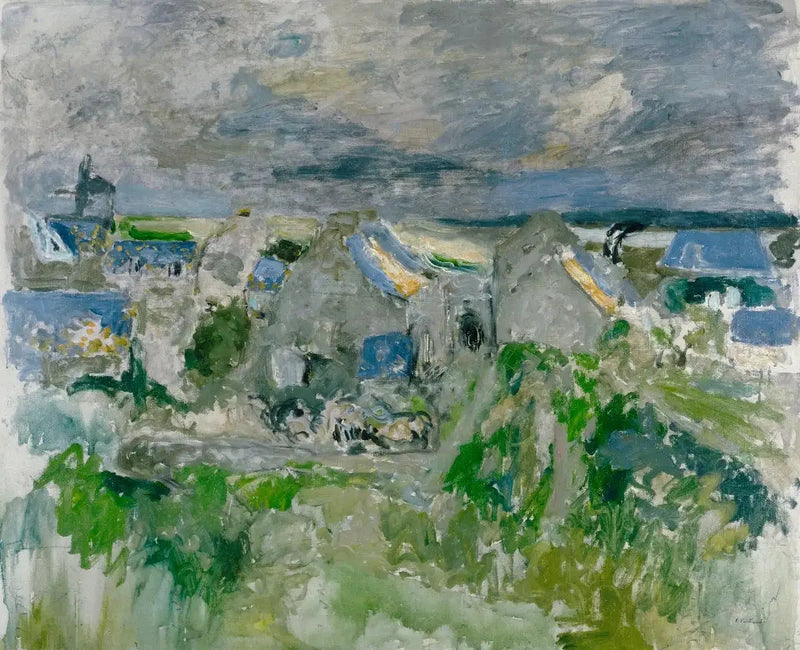 Vila à beira-mar. Saint Jacut - Édouard Vuillard