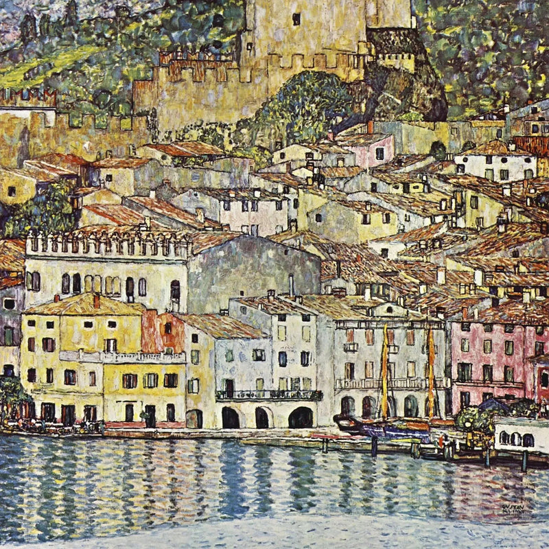 Vila costeira - Gustav Klimt