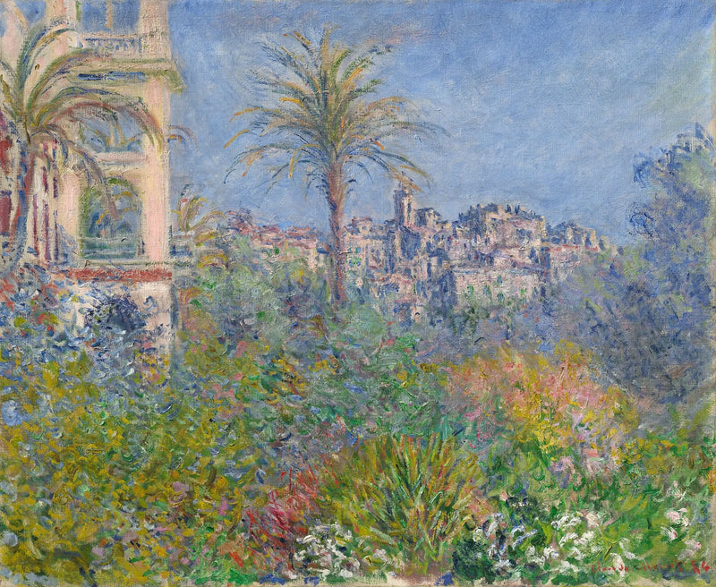 Vilas em Bordighera - Claude Monet
