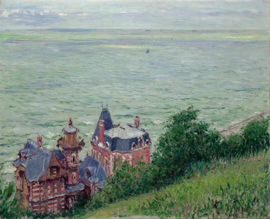 Vilas em Trouville - Gustave Caillebotte