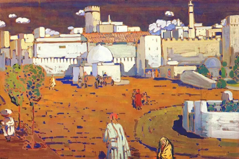 Cidade Árabe - Vassily Kandinsky
