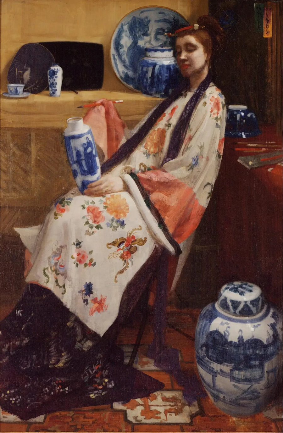 Violeta e rosa: os Lange Leizen das Seis Marcas - James Abbott McNeill Whistler