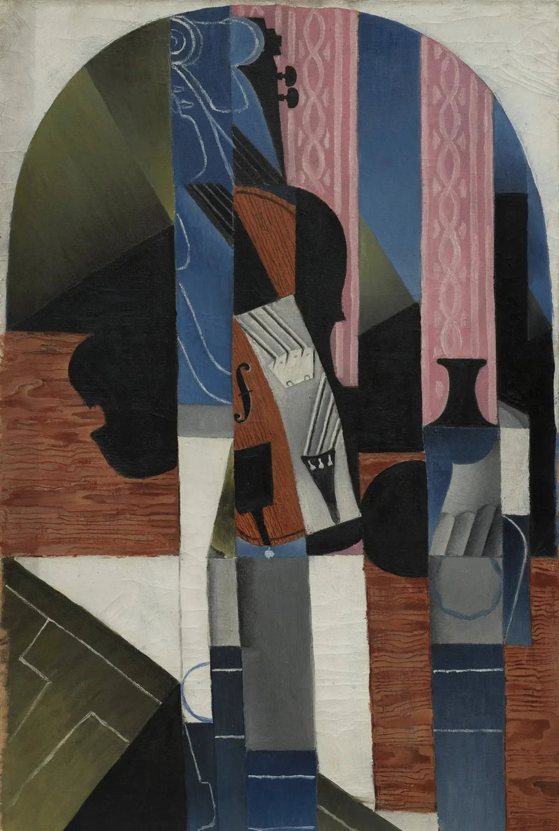 Violino e tinteiro - Juan Gris