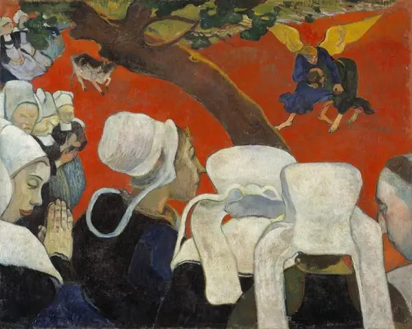 Visão após o sermão - Paul Gauguin