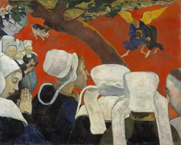 Visão após o sermão - Paul Gauguin