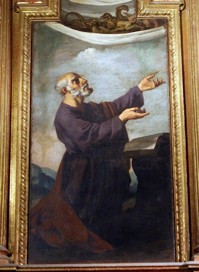 Visão de animais impuros - Francisco de Zurbarán