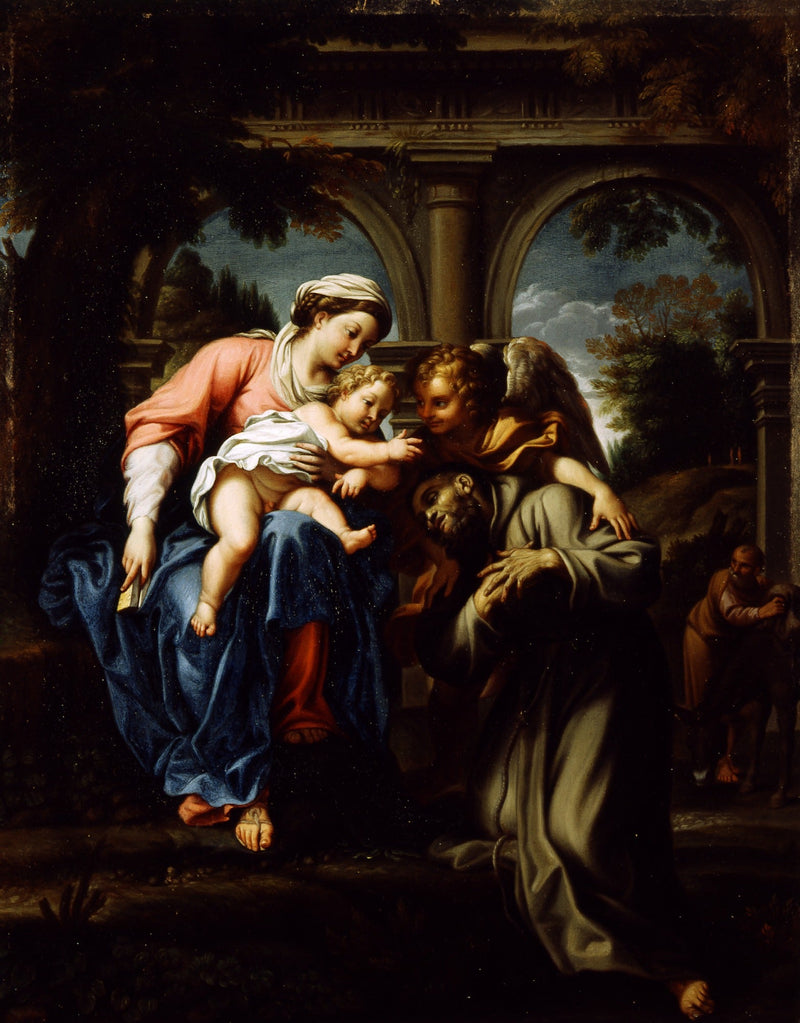 Visão de São Francisco - Annibale Carracci