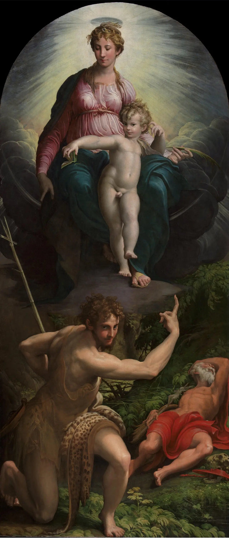 Visão de São Jerônimo - Parmigianino