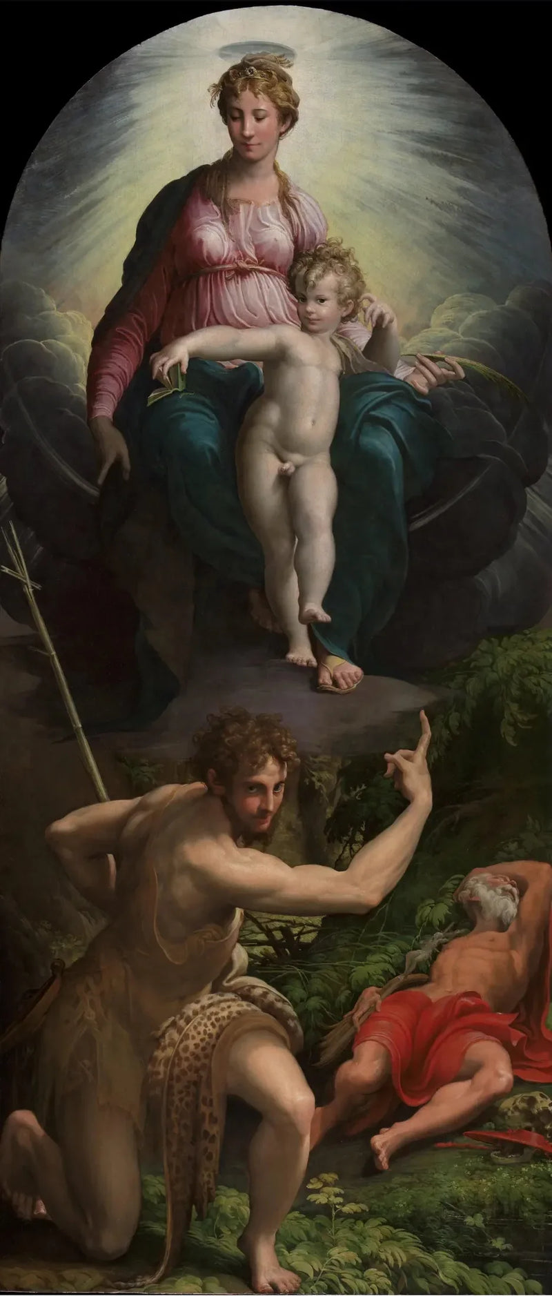 Visão de São Jerônimo - Parmigianino