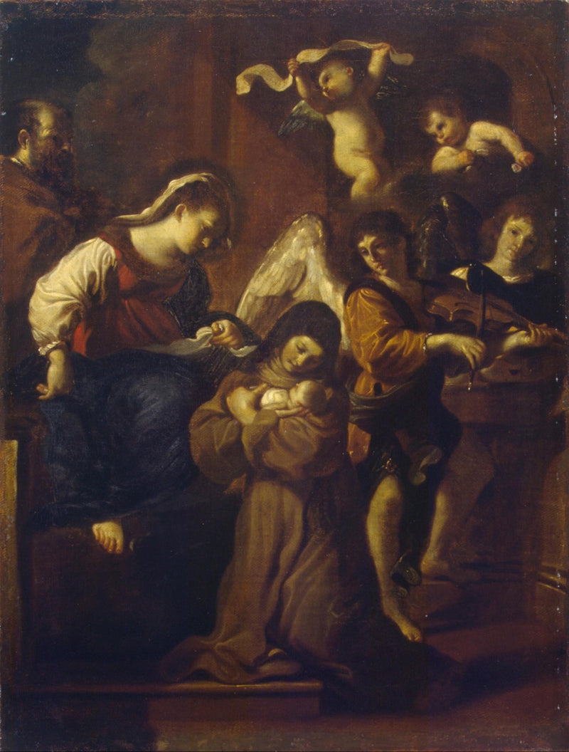 Visão de Santa Clara - Guercino