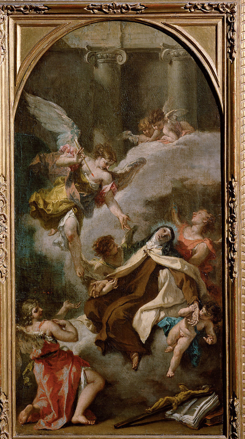 Visão de Santa Teresa d'Ávila - Sebastiano Ricci