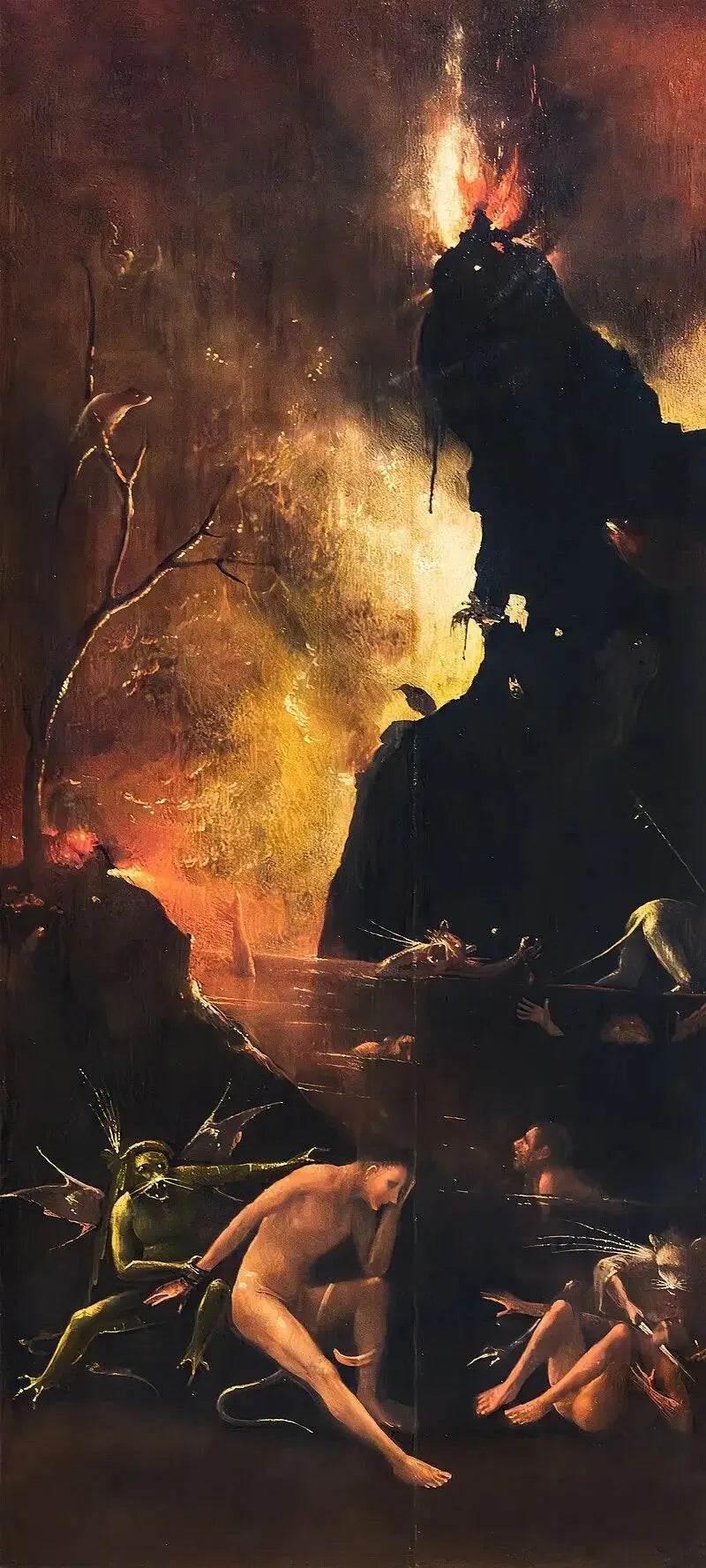 Visões do além: o inferno - Hieronymus Bosch
