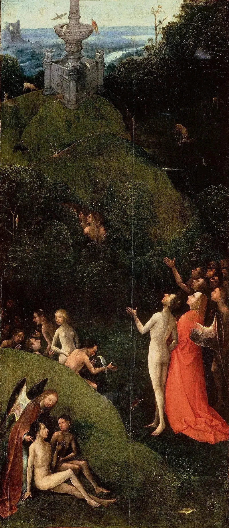 Visões do além: o paraíso terrestre - Hieronymus Bosch