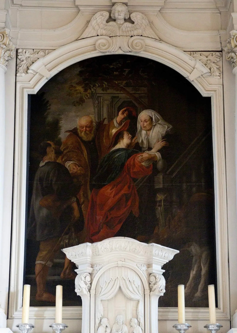 Visitatie - Jacob Jordaens