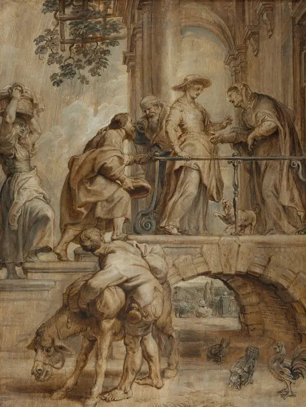 Visitação da Virgem Maria - Peter Paul Rubens