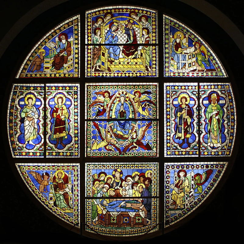 Vitral da Catedral de Siena - Duccio di Buoninsegna