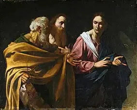 Vocação de São Pedro e São André - Caravaggio