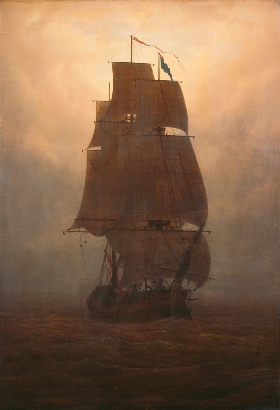 Veleiro - Caspar David Friedrich