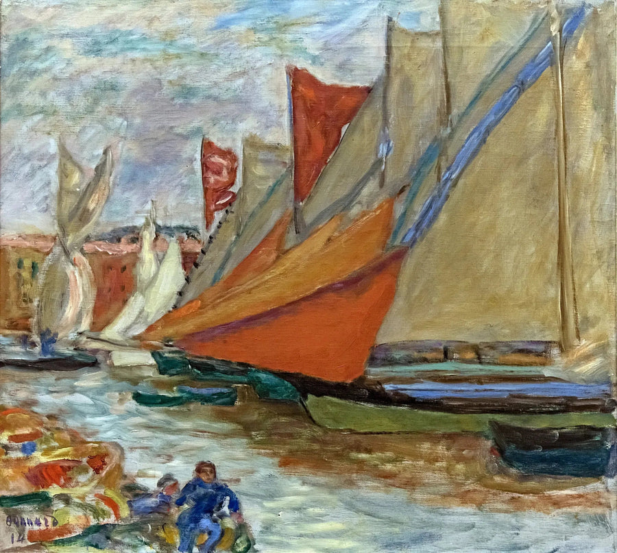 Barcos à Seco - Pierre Bonnard