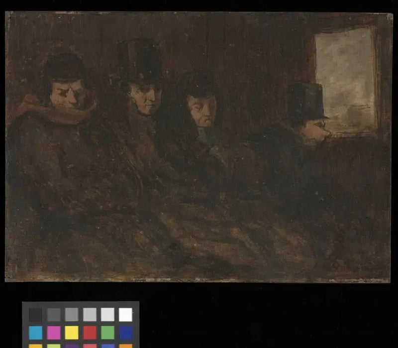 Carro de segunda classe - Honoré Daumier