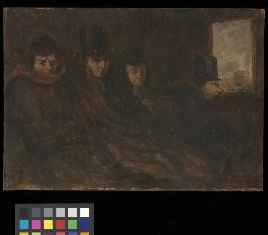 Carro de segunda classe - Honoré Daumier