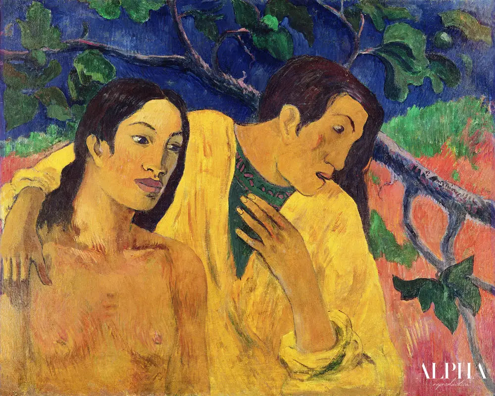 Vol (Tahitian Idyll) - Paul Gauguin - Reproductions de tableaux et peintures haut de gamme