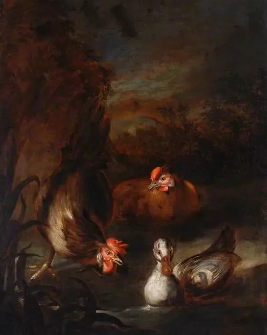Aves de Capoeira - Melchior de Hondecoeter