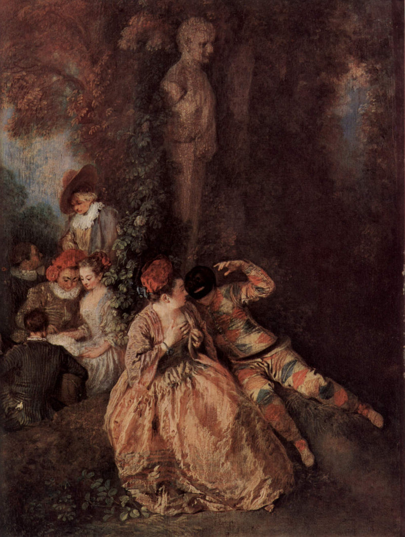 Quer triunfar das Belas? - Antoine Watteau