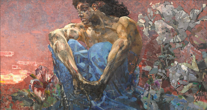 Le Démon assis - Mikhaïl Vroubel