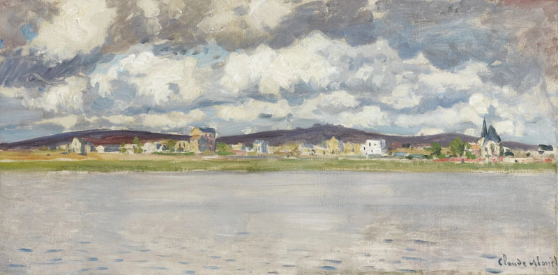 Vista de Argenteuil - Claude Monet