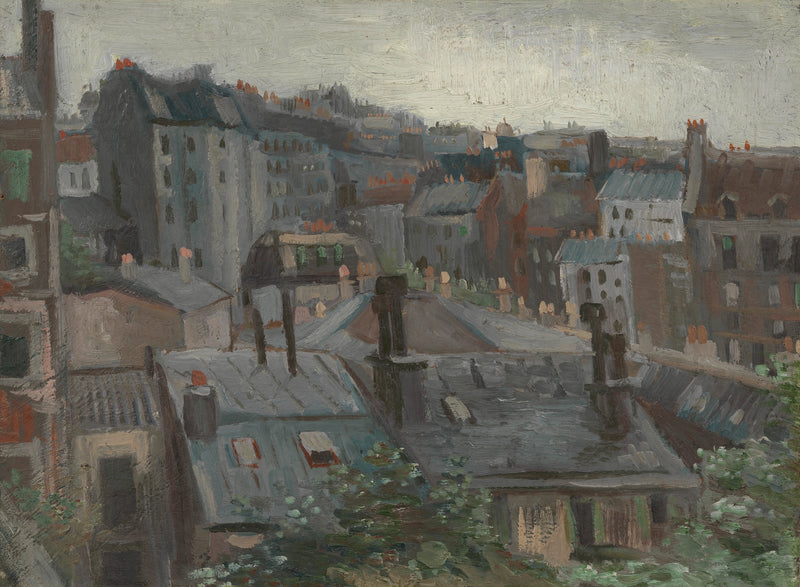 Vista do ateliê de Vincent - Vincent van Gogh