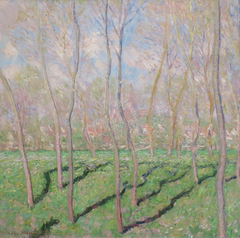 Vista de Bennecourt W1125 - Claude Monet