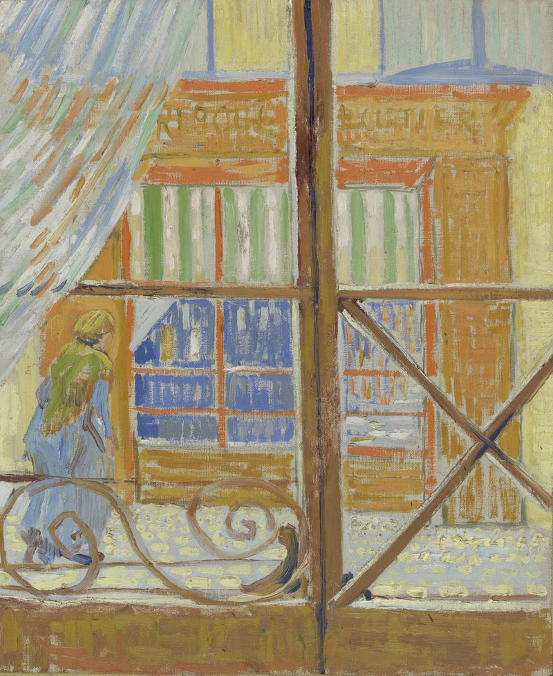 Vista de uma açougue - Vincent van Gogh